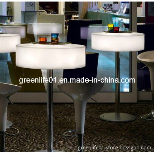 Nightclub Furniture, Rechargeable LED Bar Table, Pub Tables, Modular Bar Furniture